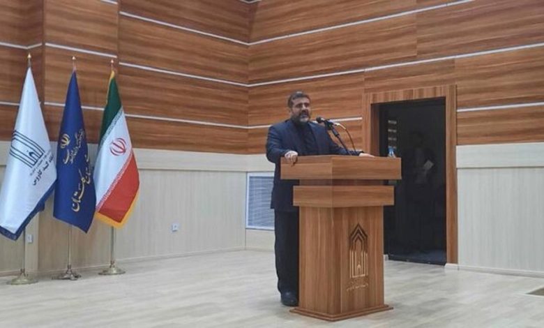 وزیر فرهنگ و ارشاد در دانشگاه گنبدکاووس