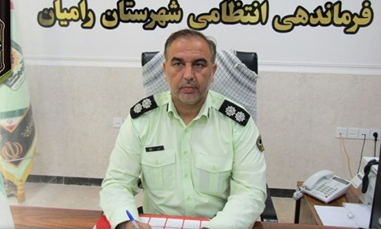 عامل تیراندازی توسط پلیس رامیان دستگیر شد