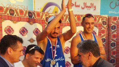 تیم‌های ملی والیبال ساحلی ایران با بازیکنان گلستانی